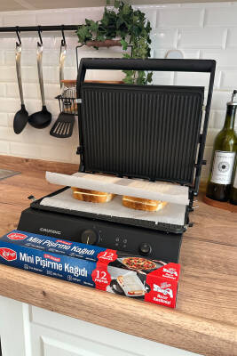 Roll-up Airfry, Tost, Fırın İçin Mini Kesilmiş Pişirme Kağıdı 30x42cm - 1