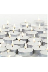 Roll-up Beyaz Tealight Mum 7,5gr 100lü - 1