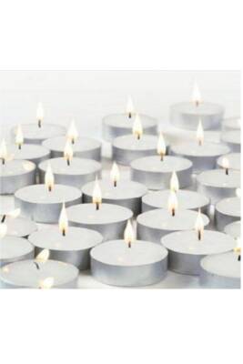 Roll-up Beyaz Tealight Mum 7,5gr 100lü - 1