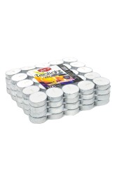 Roll-up Beyaz Tealight Mum 7,5gr 100lü - 2