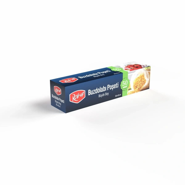 Roll-up Buzdolabı Poşeti Büyük Boy 30x45cm 50 Adet - 1