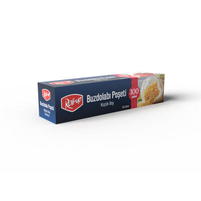 Roll-up Buzdolabı Poşeti Küçük Boy 20x30cm 100 Adet - 1
