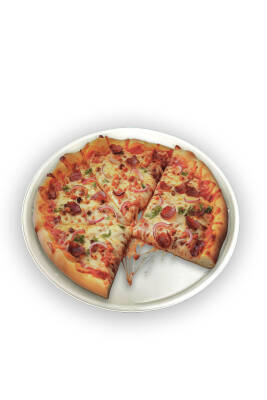 Roll-up Doğa Dostu Ekolojik Karton Pizza Tabak 32cm 25li - 2