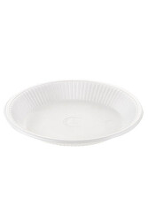 Roll-up Ekonomik Plastik Tabak Büyük 19cm 100lü - Roll-up