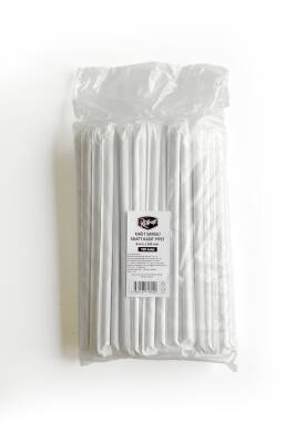 Roll-up Kağıt Sargılı Frozen Kağıt Pipet Kraft 8mmx24cm 100 Adet - 3