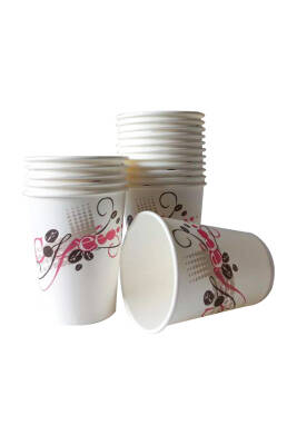 Roll-up Karton Bardak 8oz 50li - 2