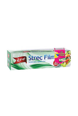 Roll-up Kayar Bıçak Hediyeli Streç Film 30cm x 300m 1 Adet - 1