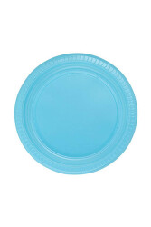 Roll-up Plastik Tabak Açık Mavi 22cm 25li - Roll-up