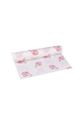 Roll-up Rulo Kağıt Masa Örtüsü Çiçek Desenli 100 x 150cm 16 Yaprak - 2