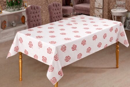 Roll-up Rulo Kağıt Masa Örtüsü Çiçek Desenli 100 x 150cm 16 Yaprak - Roll-up