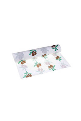 Roll-up Rulo Kağıt Masa Örtüsü Zeytin Desenli 100 x 150cm 16 Yaprak - 2