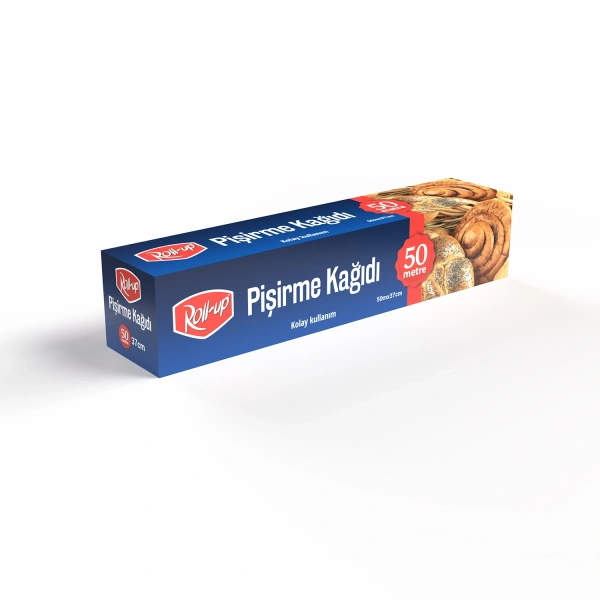 Roll-up Silikonlu Pişirme Kağıdı 37cm x 50 m 1 Adet - 1