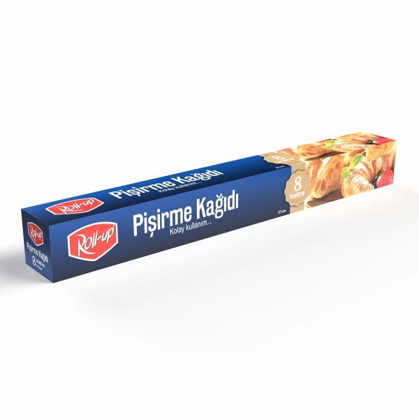 Roll-up Silikonlu Pişirme Kağıdı 37cmx8m 1 Adet - 1