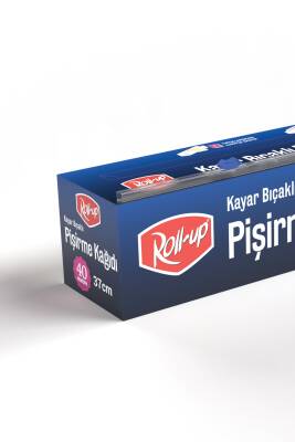 Roll-up Silikonlu Pişirme Kağıdı Kayar Bıçak Hediyeli 37cm x 40 m 1 Ad - 3