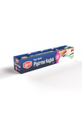 Roll-up Silikonlu Pişirme Kağıdı Kayar Bıçak Hediyeli 37cm x 40 m 1 Ad - 1
