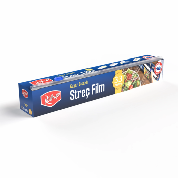 Roll-up Streç Film 30cm x 33 m 1 Adet (Kayar Bıçaklı) - 1