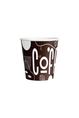Roll-up Türk Kahvesi ve Espresso Karton Bardak 4oz 10lu - 2